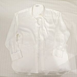 Babaton Classic Pearl White Women's Blouse
